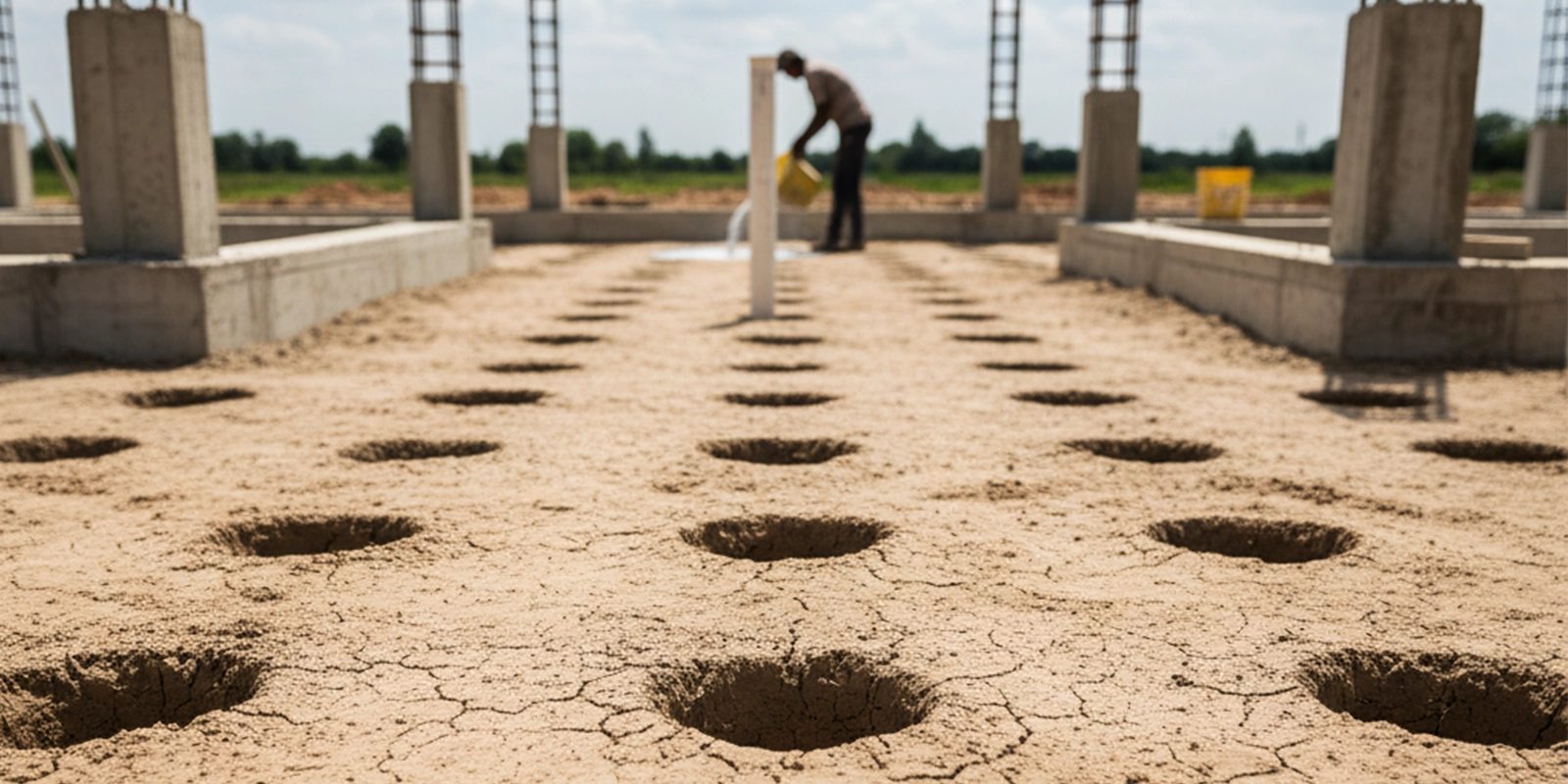 Anti-termite protection for buildings with pre-construction treatments for long-term safety